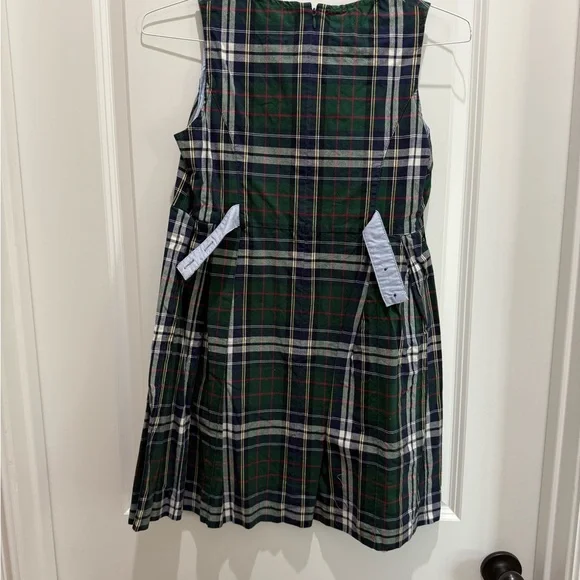 Tommy Hilfiger Blue and White Pleated Sundress - Picture 2 of 3